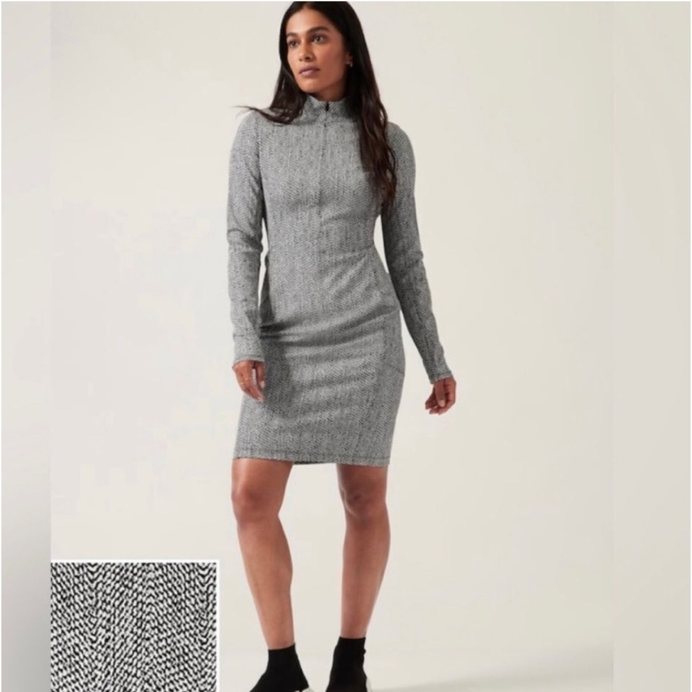 NWT Athleta Delaney Textured Dress